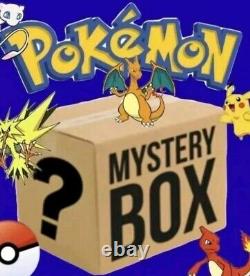 POKEMON Rare Box 10 Packs, Graded Card & 15 Rare Vintage & New Cards Mystery