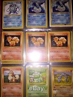 POKEMON card rare collection 124 shadowless out of print Base set cards MINT