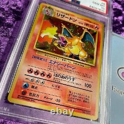 PSA 10 1996 Charizard Holo Pokemon Card Japanese Basic #006 Vintage GEM Base Set
