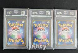 PSA 10 9 Charizard Venusaur Blastoise 201/165 ex SAR Set Pokemon Card 151 Japan