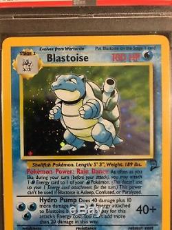 PSA 10 Blastoise Base II 2 Set 2000 Pokemon Card Rare Holo Gem mint