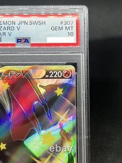 PSA 10 Charizard V SSR 307/190 Shiny Star V Pokemon Card Japanese Gem Mint