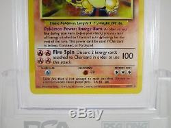PSA 10 GEM MINT Charizard Base Set Unlimited Holo Rare Pokemon Card 4/102 B41