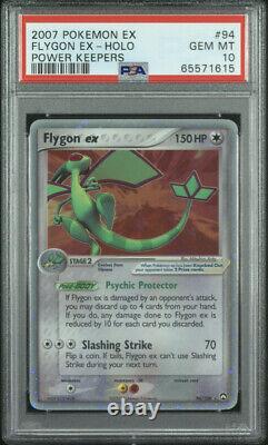 PSA 10 Holo Flygon Ex Power Keepers Pokemon Card 94/108