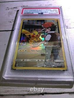 PSA 10 Pikachu 241/236 F/A Secret Rare Pokemon Cosmic Eclipse Card #241