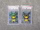 Psa 10 Poncho Rayquaza Pikachu #230 & #231 Pokemon Japanese Cards Promo Full Art