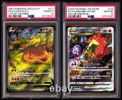 PSA 10 SET Charizard V 211 Charizard Vstar 212/172 Vstar Universe CONSECUTIVE