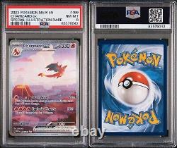 PSA 8 NM-MT Charizard ex 199/165 151 Special Illustration Rare Holo Pokémon 2023