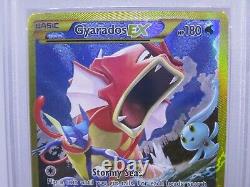 PSA 9 MINT Gyarados EX XY Breakpoint Secret Rare Pokemon Card 123/122 M36