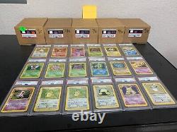 PSA RATED Pokemon Cards VINTAGE Rare Collection Holo 1999 Era