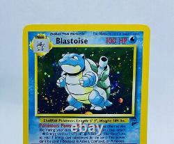 Pack Fresh? 1999 Pokemon Base Set 2 Blastoise Holo Rare #2 NM-MINT