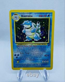 Pack Fresh? 1999 Pokemon Base Set 2 Blastoise Holo Rare #2 NM-MINT