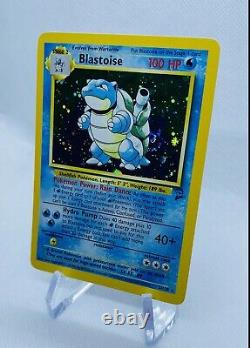 Pack Fresh? 1999 Pokemon Base Set 2 Blastoise Holo Rare #2 NM-MINT