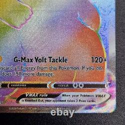 Pikachu VMAX 188/185 Rainbow Secret Rare Card Pokémon Vivid Voltage LP