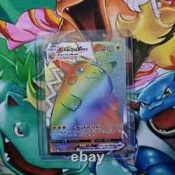 Pikachu VMAX Rainbow Rare Pokemon Card 188/185 MINT Pack Fresh Vivid Voltage