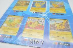 Pikachu World Collection Regular Edition 9 Card set Pokemon Card TCG