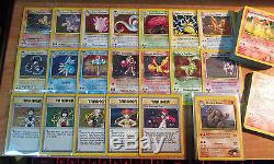 Played COMPLETE Pokemon GYM HERO Card Set/132 All Holo Rare Full Collection TCG
