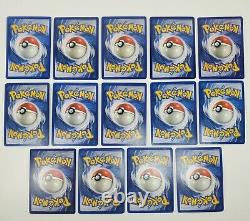 Pokemon 14 Card Lot Vintage Sets Holo & Non Holo Rare