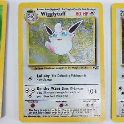 Pokemon 14 Card Lot Vintage Sets Holo & Non Holo Rare