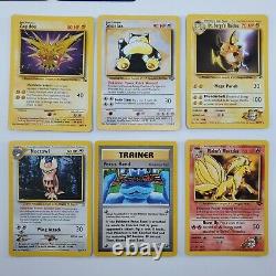 Pokemon 14 Card Lot Vintage Sets Holo & Non Holo Rare