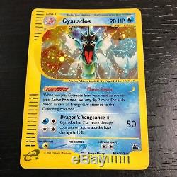 Pokemon 1x Gyarados H10/h32 Holo Rare Card Skyridge Nm
