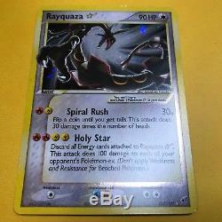 Pokemon 1x Rayquaza Gold Star 107/107 Ultra Rare Card Ex Deoxys Nm