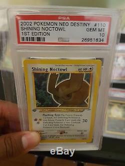 Pokemon 2002 Neo Destiny Shining Ultra Rare cards PSA 10 GEM MINT