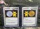 Pokemon 2006 Pikachu Victory Medal (silver & Gold) Japan Exclusive Trophy Card