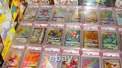 Pokemon 25 Card Lot GUARANTEED Textured PSA 10 EX GX V Vmax Ultra Secret Rare