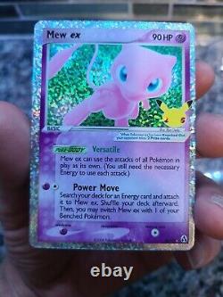 Pokemon 25th Anniversary Charizard Blastoise Venusaur Pikachu Mew Holo card lot