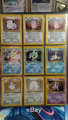 Pokemon 42 cards Vintage All Holo Rares Lot Collection Base Set WOTC