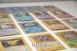Pokemon Base Set Complete HOLOGRAPHIC RARE 16 Card Set