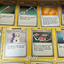 Pokemon Base Set Trainer Lot 72 Cards Shadowless Shadow Rare