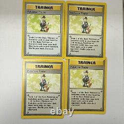 Pokemon Base Set Trainer Lot 72 Cards Shadowless Shadow Rare