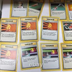 Pokemon Base Set Trainer Lot 72 Cards Shadowless Shadow Rare