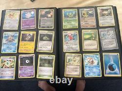 Pokemon Binder Card Lot With Of Holo Rares, older Cards. All Cards Are As Is