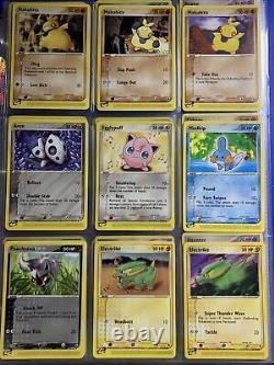 Pokemon Binder Collection Holos Rares E-Reader Cards EX Era Pop Series 90 Total