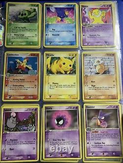 Pokemon Binder Collection Holos Rares E-Reader Cards EX Era Pop Series 90 Total