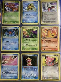 Pokemon Binder Collection Holos Rares E-Reader Cards EX Era Pop Series 90 Total