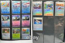 Pokémon Binder Collection Lot Terastal Festival/Prismatic 200+ Cards