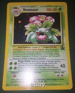 Pokemon Black Star Promo Card #13 Venusaur Holo Ultra Rare