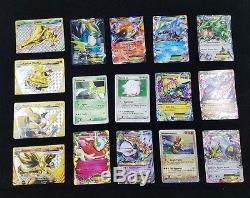 Pokemon CCG Lot of 122 EX Ultra Rare Full Art Break Cards English Played-Poor