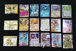 Pokemon CCG Lot of 122 EX Ultra Rare Full Art Break Cards English Played-Poor
