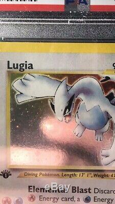 Pokemon Card 1st Edition Neo Genesis Lugia Holo Psa 10