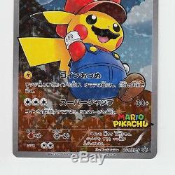 Pokemon Card 2016 Mario Pikachu Promo 293, 294 Full Art Holo (2 cards)