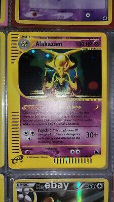 Pokemon Card Alakazam Holo H1/H32 RARE Skyridge NM-EX