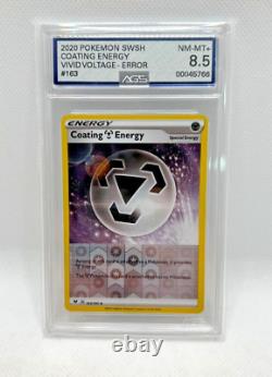Pokémon Card Albino Error Coating Energy ERROR Only Graded one available on eBay