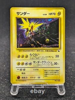 Pokemon Card Base Set Articuno Zapdos Moltres Quick Starter Gift Japanese 145