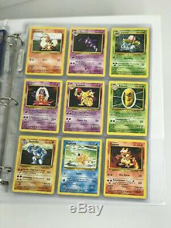 Pokemon Card Base Set Complete Holo Rare Charizard, Blastoise, Venusaur 102 CARDS