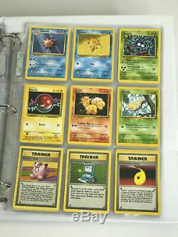 Pokemon Card Base Set Complete Holo Rare Charizard, Blastoise, Venusaur 102 CARDS